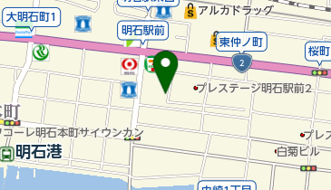 山陽亭鉄板焼の地図画像