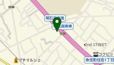 兵庫メグロ明石の地図画像