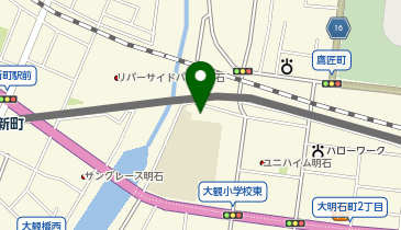 明石市立 大観小コミュニティ・センターの地図画像