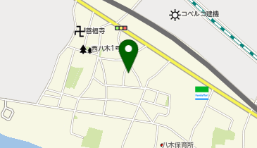 明石市立 西八木厚生館の地図画像