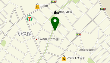 明石市立 弁財天厚生館の地図画像