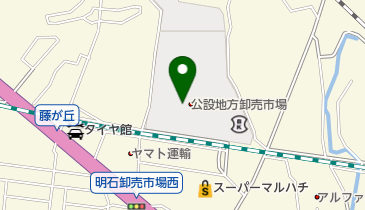 明石海産卸売協同組合の地図画像