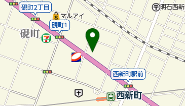 中戸金物店の地図画像