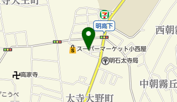 ママー美容室の地図画像