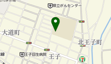 王子児童クラブの地図画像