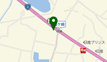 魚住モータースの地図画像