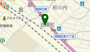 播陽証券株式会社明石支店の地図画像