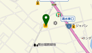 ピザハット魚住店の地図画像