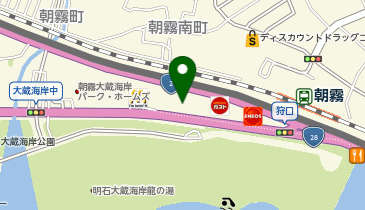 まるは釣具明石店の地図画像