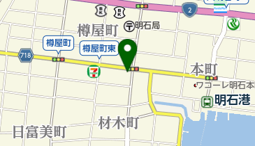 かさたに履物店の地図画像