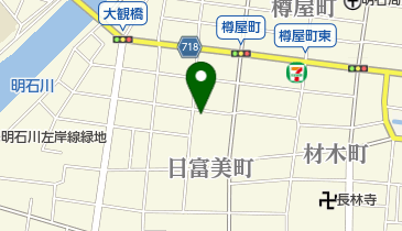 黒川染工場の地図画像