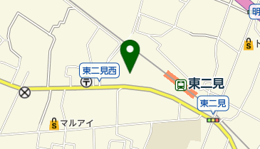 荻野美容院の地図画像