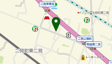 セカンドM美容室の地図画像