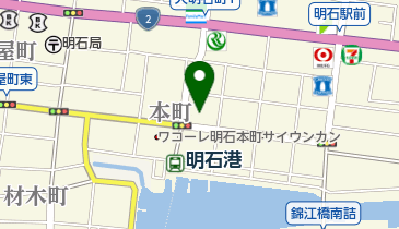 明武館の地図画像