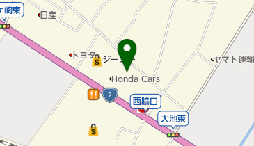 篭田梱包所の地図画像