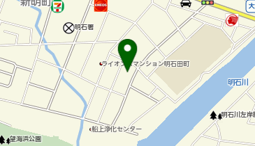 大福湯の地図画像