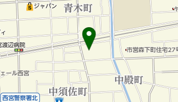 今福あん摩治療院の地図画像