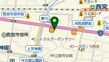 お好み焼りゅうちゃんの地図画像