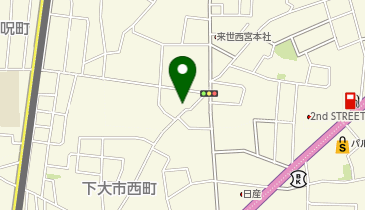 カジカワデンキの地図画像