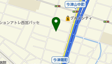 モリデン今津店の地図画像