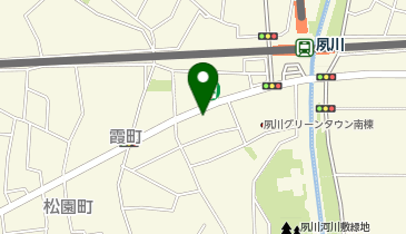 バートンホールの地図画像