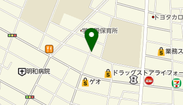 川西そろばんスクールの地図画像