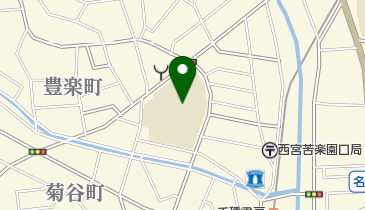 西宮市立 北夙川育成センターの地図画像