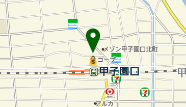冨士屋靴店・歩楽館の地図画像