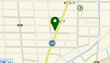 松田シューズの地図画像
