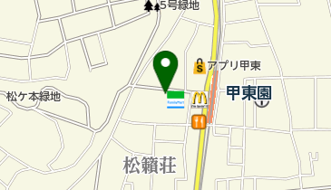 甲東コンタクトの地図画像
