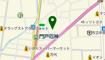いな本呉服店の地図画像