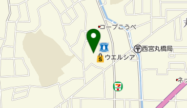 西宮酒米店の地図画像