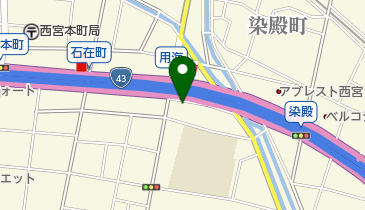 信行寺の地図画像