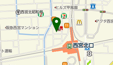辰写真館の地図画像