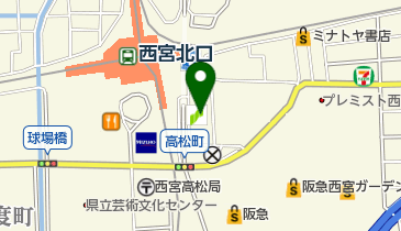 SMBC日興証券株式会社西宮支店の地図画像