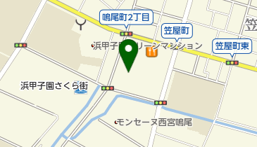 住吉チェーン 鳴尾店の地図画像