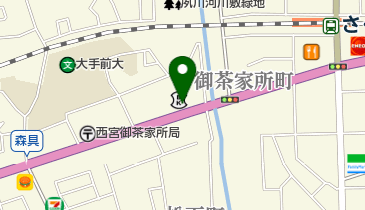 大阪協栄信用組合西宮支店の地図画像