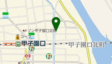 アップルマインド甲子園口店の地図画像