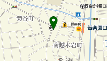 株式会社ヨーク苦楽園店の地図画像