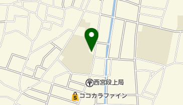 アカシヤ文具店の地図画像