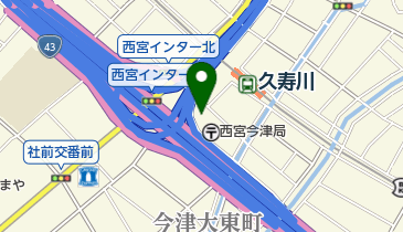 理容パリーの地図画像