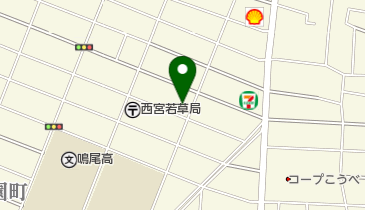 エイチバーバーヘアーデザインワークスの地図画像