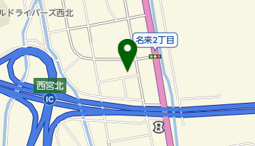 くらたにヘアサロンの地図画像