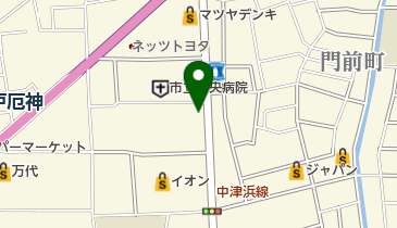 ピザーラ西宮店の地図画像
