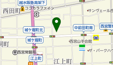ファーマーズ西宮店の地図画像