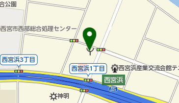 西宮市消防局 整備センターの地図画像