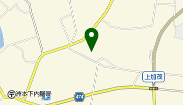 上加茂会場の地図画像