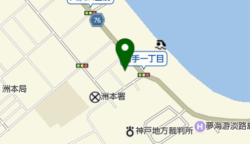 念法眞教洲本念法寺の地図画像