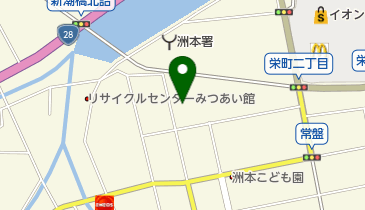 桑島食料品店の地図画像