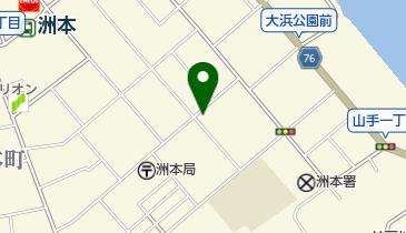 山崎食料品店の地図画像